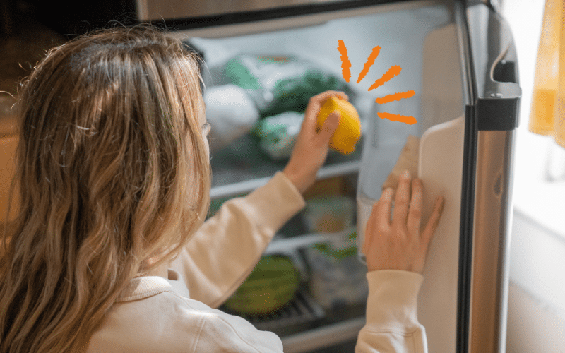 L'organisation des aliments dans le réfrigérateur